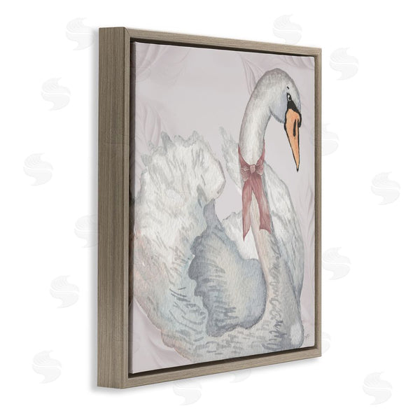 Stupell Industries Elizabeth Medley | Subdued Classic Swan Wall Art