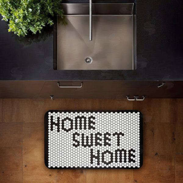Stupell Industries Elizabeth Medley | Sweet Home Mosaic Pattern Anti-Fatigue Mat