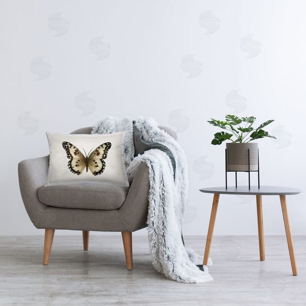 Stupell Industries Elizabeth Medley | Tan Symmetrical Butterfly