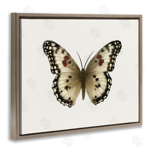 Stupell Industries Elizabeth Medley | Tan Symmetrical Butterfly Wall Art