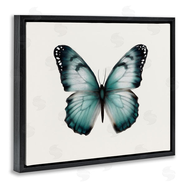 Stupell Industries Elizabeth Medley | Teal Symmetrical Butterfly Wall Art
