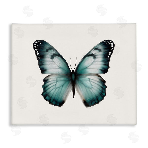 stupell industries Elizabeth Medley | Teal Symmetrical Butterfly Wall Art