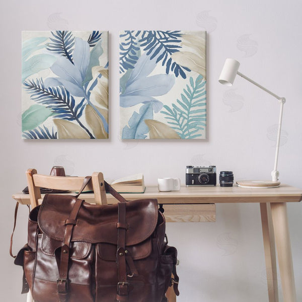 Stupell Industries Elizabeth Medley | Tropical Flower Petal Leaf Sprigs Wall Art