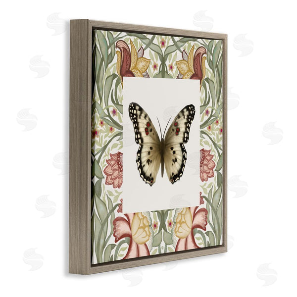 Stupell Industries Elizabeth Medley | Warm Toned Baroque Butterfly Wall Art