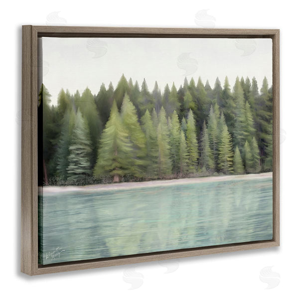 Stupell Industries Elizabeth Medley | Woodland Lake Shore