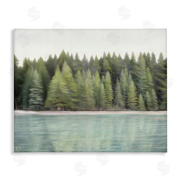 stupell industries Elizabeth Medley | Woodland Lake Shore