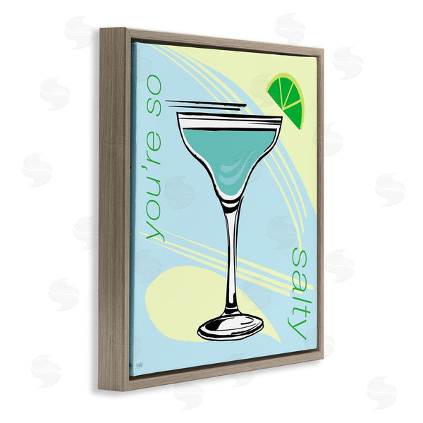 Stupell Industries Elizabeth Medley | You're So Salty Cocktail Wall Art