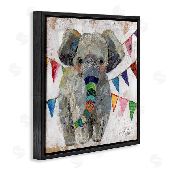 Stupell Industries Elizabeth St. Hilaire | Modern Elephant Painting