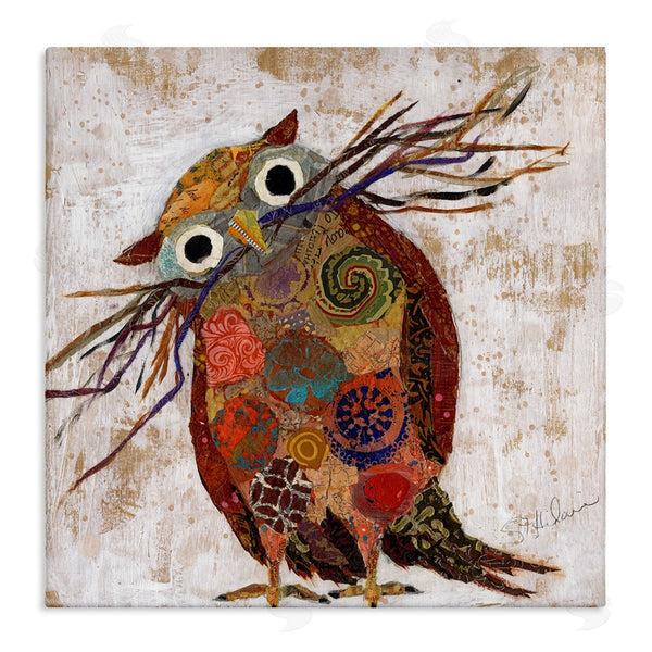stupell industries Elizabeth St. Hilaire | Patterned Owl Collage