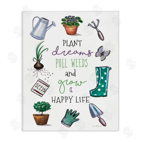 stupell industries Elizabeth Tyndal | Grow a Happy Life