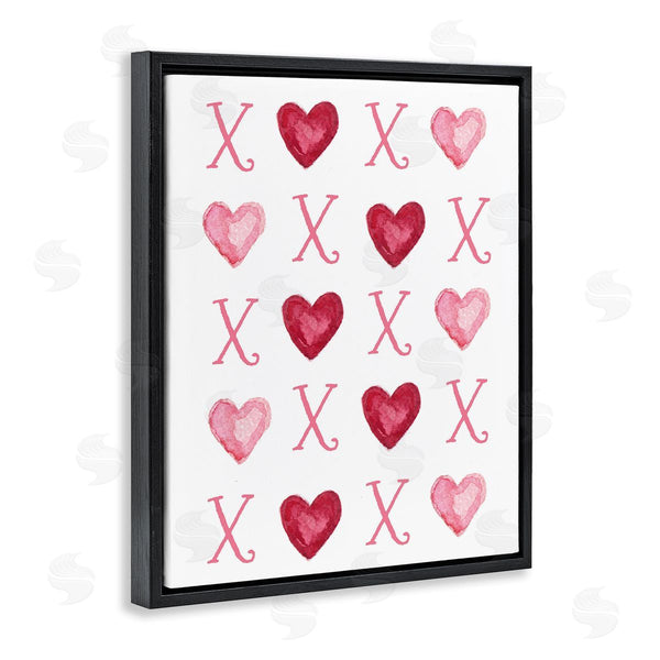 Stupell Industries Elizabeth Tyndal | Pink XOXO Hearts