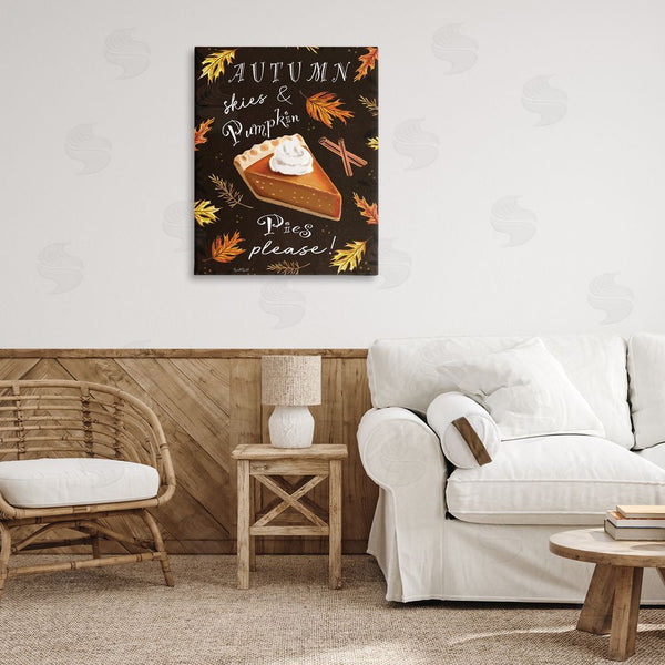 Stupell Industries Elizabeth Tyndall | Autumn Skies & Pumpkin Pies