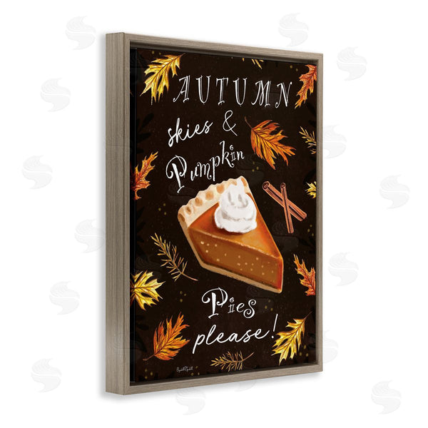 Stupell Industries Elizabeth Tyndall | Autumn Skies & Pumpkin Pies