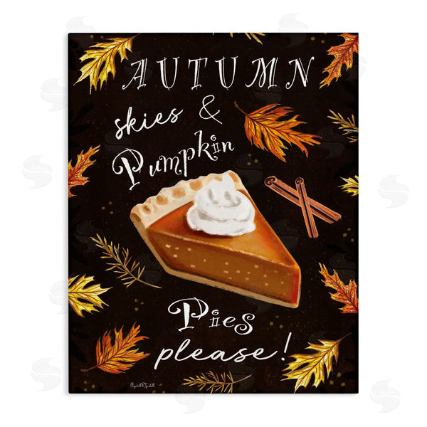stupell industries Elizabeth Tyndall | Autumn Skies & Pumpkin Pies