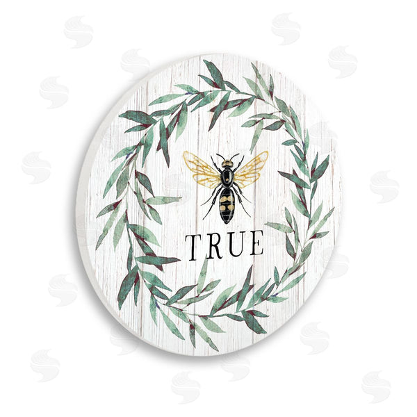stupell industries Elizabeth Tyndall | Bee True Sentiment Wall Art