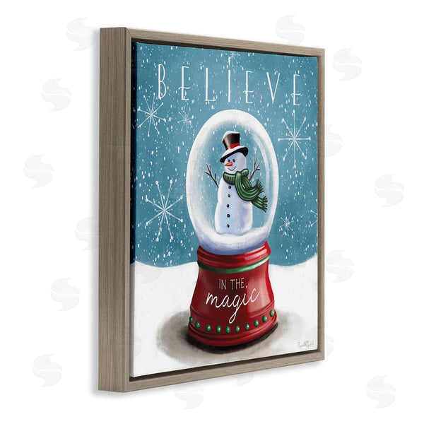 Stupell Industries Elizabeth Tyndall | Believe In Magic Snowglobe
