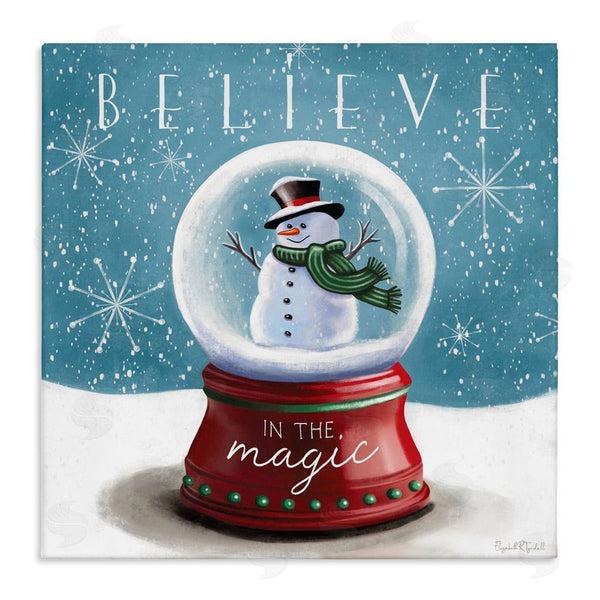 stupell industries Elizabeth Tyndall | Believe In Magic Snowglobe