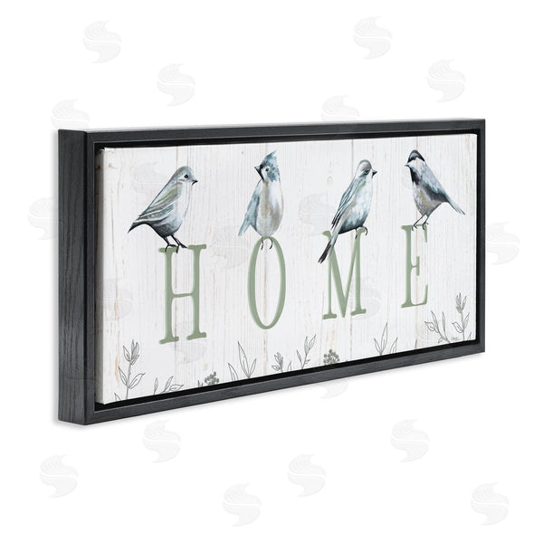 Stupell Industries Elizabeth Tyndall | Birds Perched Home Letters
