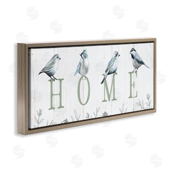 Stupell Industries Elizabeth Tyndall | Birds Perched Home Letters