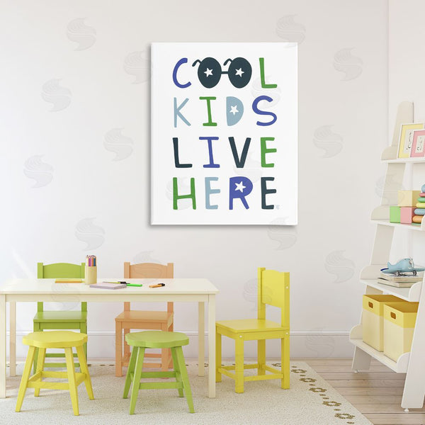 Stupell Industries Elizabeth Tyndall | Cool Kids Live Here Wall Art