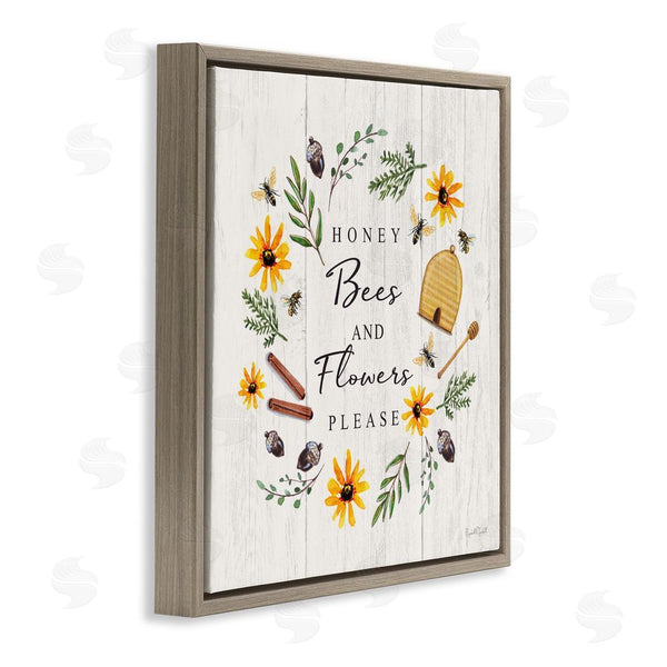 Stupell Industries Elizabeth Tyndall | Country Cottage Wreath & Quote Wall Art