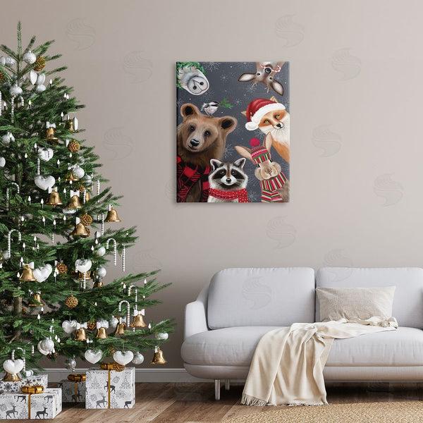 Stupell Industries Elizabeth Tyndall | Cozy Woodland Creatures Patterned Wall Art