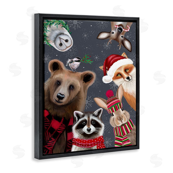 Stupell Industries Elizabeth Tyndall | Cozy Woodland Creatures Patterned Wall Art