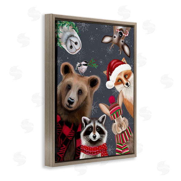 Stupell Industries Elizabeth Tyndall | Cozy Woodland Creatures Patterned Wall Art