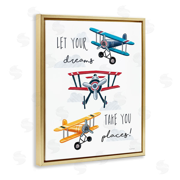 Stupell Industries Elizabeth Tyndall | Dreams Take You Places