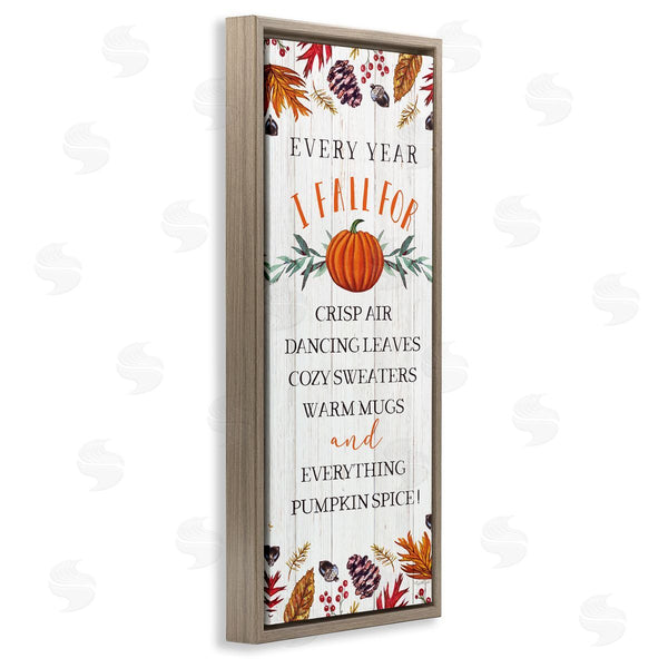 Stupell Industries Elizabeth Tyndall | Every Year Favorite Fall Things Wall Art