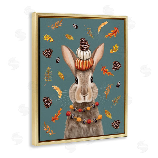 Stupell Industries Elizabeth Tyndall | Festive Autumnal Hare Wall Art
