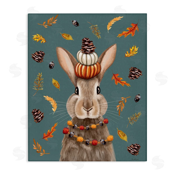 stupell industries Elizabeth Tyndall | Festive Autumnal Hare Wall Art