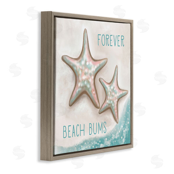 Stupell Industries Elizabeth Tyndall | Forever Beach Bums Starfish Duo Wall Art