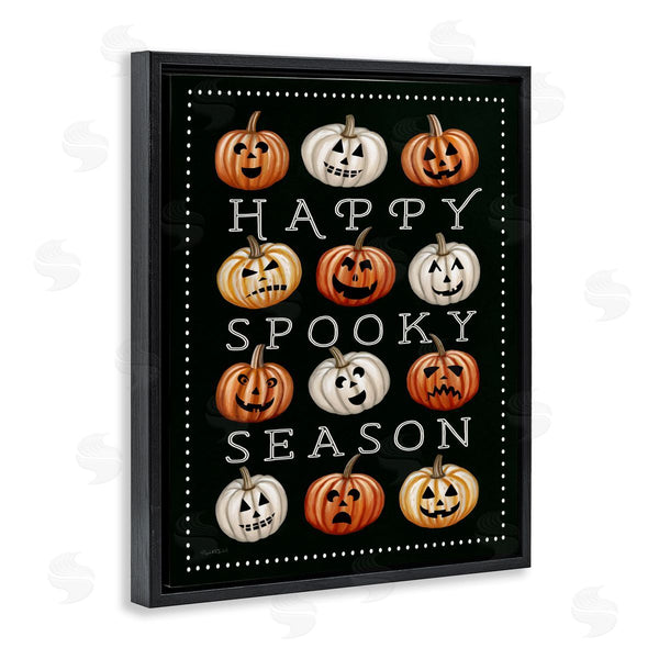 Stupell Industries Elizabeth Tyndall | Happy Spooky Season Pumpkins Wall Art