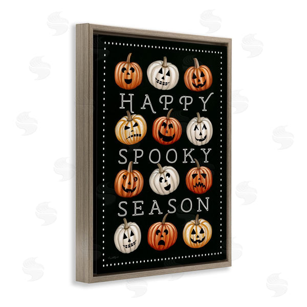 Stupell Industries Elizabeth Tyndall | Happy Spooky Season Pumpkins Wall Art