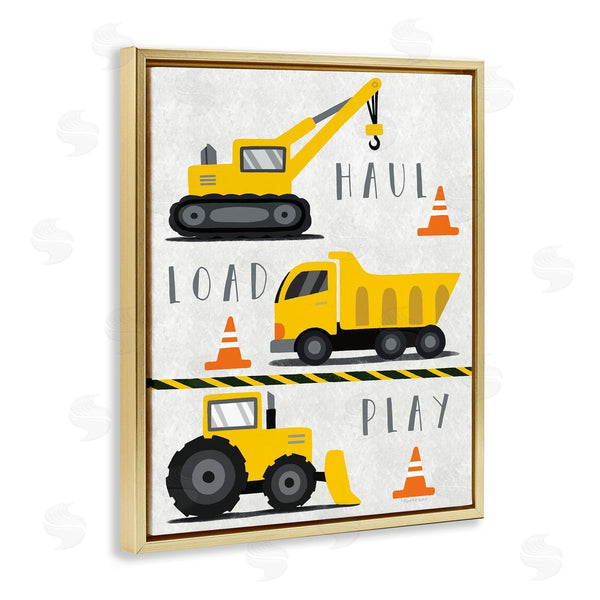 Stupell Industries Elizabeth Tyndall | Haul Load Play Trucks