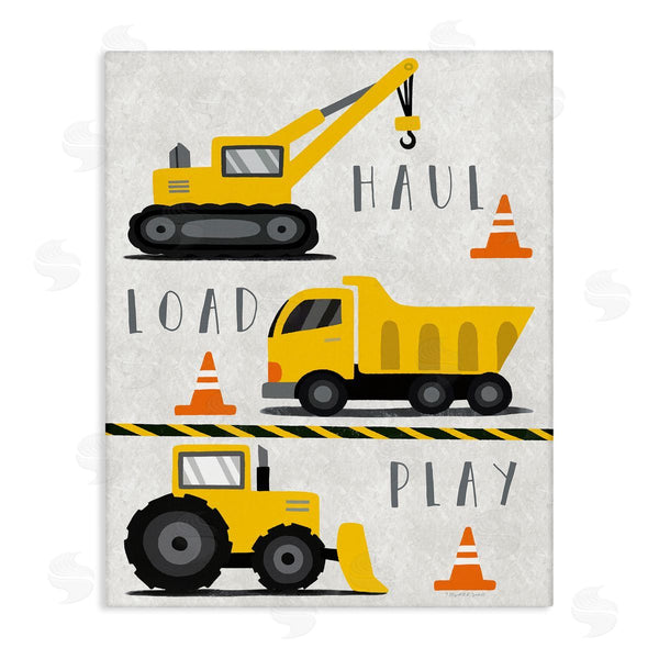 stupell industries Elizabeth Tyndall | Haul Load Play Trucks