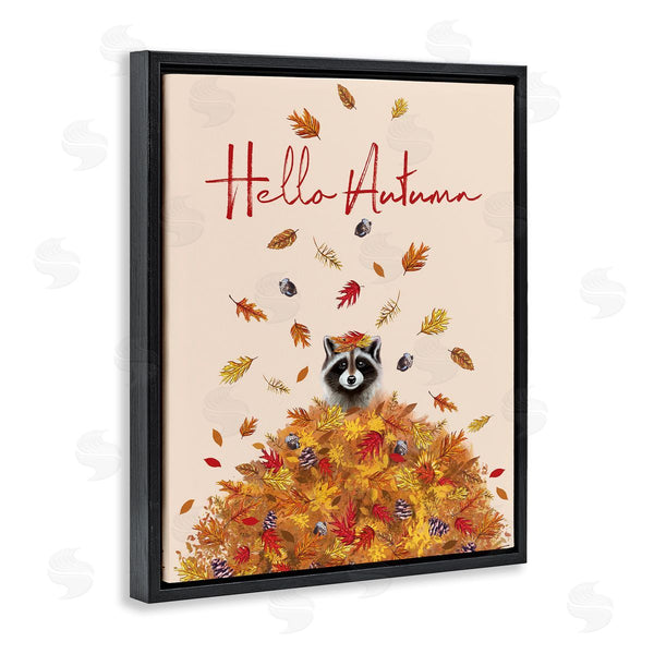Stupell Industries Elizabeth Tyndall | Hello Autumn Raccoon