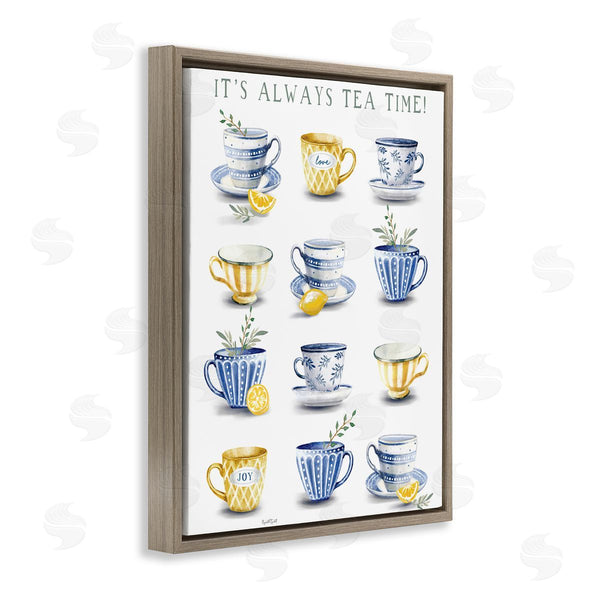 Stupell Industries Elizabeth Tyndall | It's Always Tea Time Wall Art