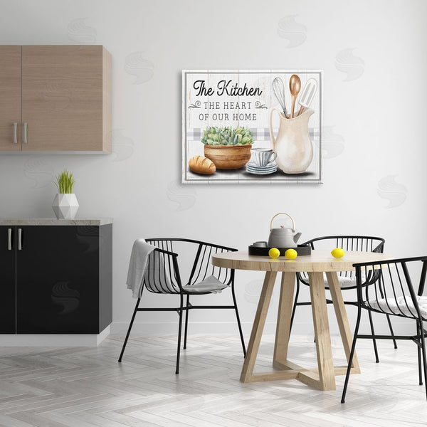 Stupell Industries Elizabeth Tyndall | Kitchen Heart Of Home Wall Art