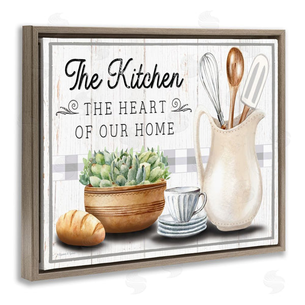 Stupell Industries Elizabeth Tyndall | Kitchen Heart Of Home Wall Art