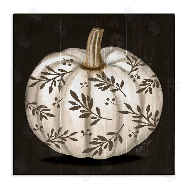 stupell industries Elizabeth Tyndall | Leaf Patterned Fall Pumpkin Wall Art