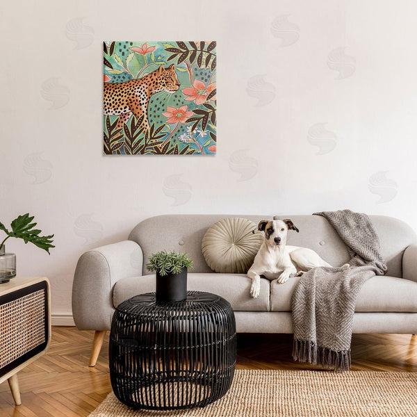 Stupell Industries Elizabeth Tyndall | Leopard & Jungle Florals Wall Art