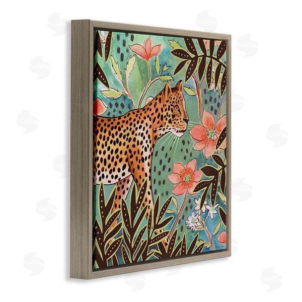 Stupell Industries Elizabeth Tyndall | Leopard & Jungle Florals Wall Art