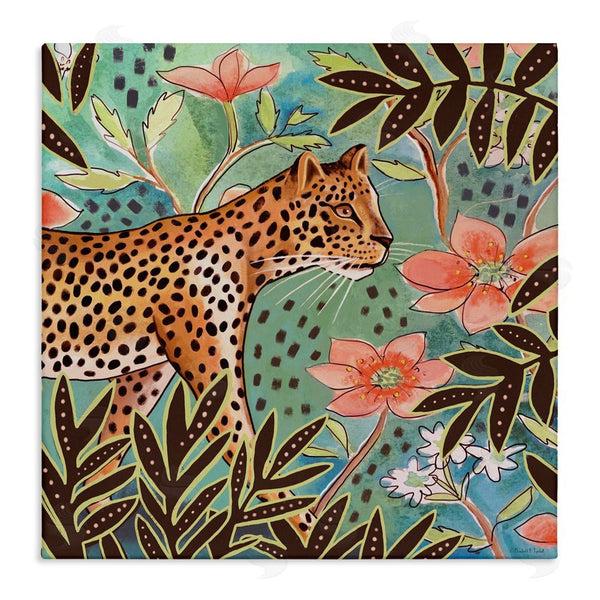 stupell industries Elizabeth Tyndall | Leopard & Jungle Florals Wall Art