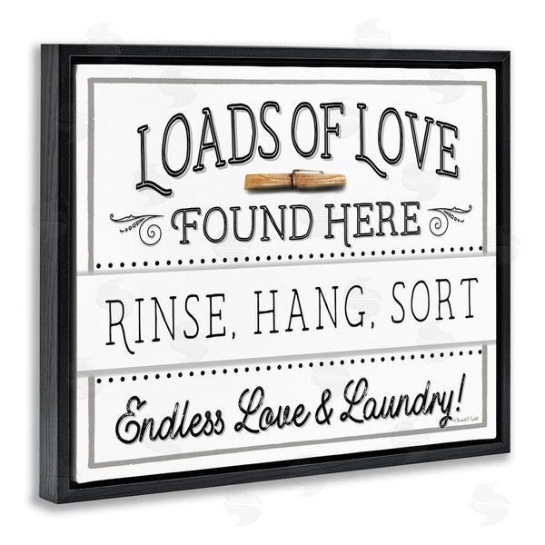 Stupell Industries Elizabeth Tyndall | Loads Of Love Laundry Wall Art