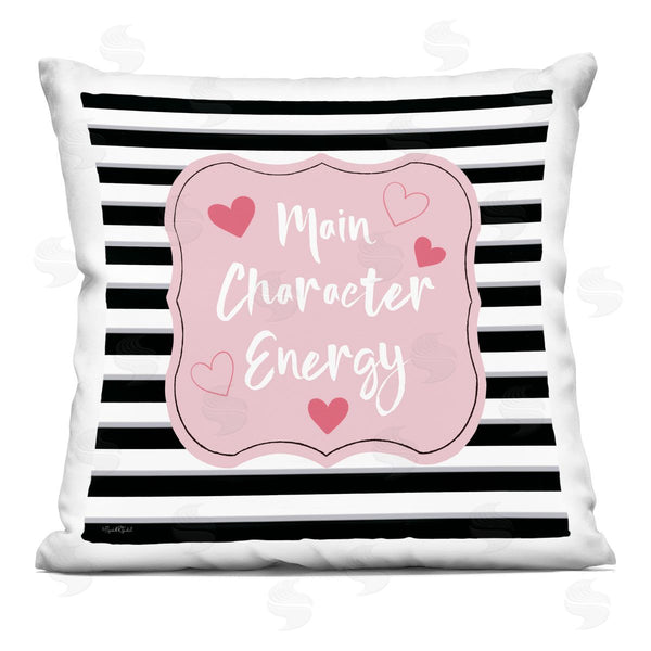 stupell industries Elizabeth Tyndall | Main Character Energy Printed Throw Pillow