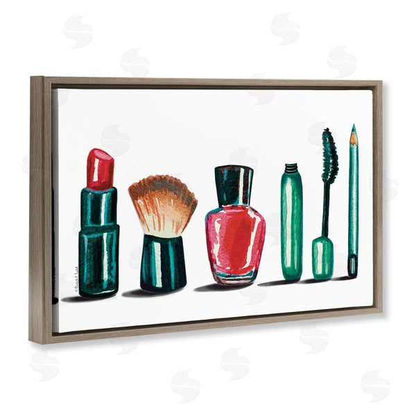 Stupell Industries Elizabeth Tyndall | Makeup Tools & Brushes Wall Art