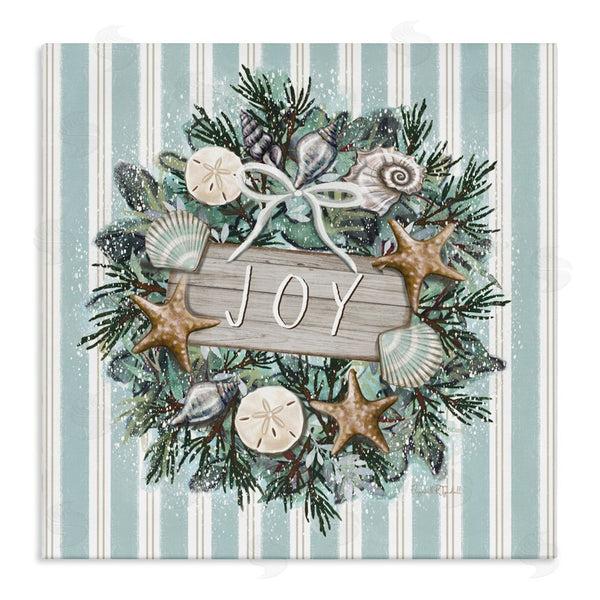 stupell industries Elizabeth Tyndall | Nautical Winter Wreath Wall Art