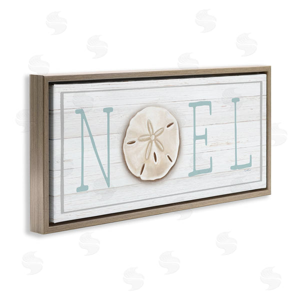 Stupell Industries Elizabeth Tyndall | Noel Holiday Sand Dollar Sign Wall Art